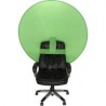 Fondo Redondo Verde Chromagreen Faithwinning para Silla de 110 cms
