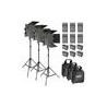 Kit de 3 Lámparas Neewer LED-NL660 LED Bicolor con Pedestales, Estuches y 6 Baterías