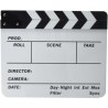 Claqueta Neewer 25 x 30cm Blanco y Negro
