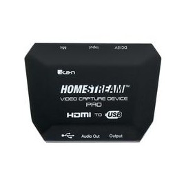 Ikan HomeStream HDMI Video Capture Device 4K 30FPS HS-VCD-PRO,Cámara PTZ RGBLink RGB20X-PTZ-WH,Sistema de transmisión de Video 