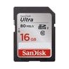 Tarjeta SanDisk Ultra SDHC de 16GB 80MB/s