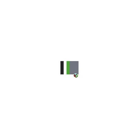 Juego de 4 Rollos de Papel 70x120 cms (Negro, Blanco, Gris, Verde)