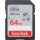 Tarjeta SanDisk Ultra SDXC de 64GB 120MB/s