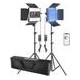Kit de 2 lámpara Neewer LED- 660 APP Bicolor y Pedestales