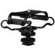 Shockmount Boya BY-C10,Paquete de 3 Clips  RODE LAV-CLIP,Clip Universal para Lavalier Auray ULC-1MBL,Soporte Jaula Media SmallR