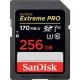 Tarjeta SanDisk Extreme PRO SDXC de 256GB 170MB/s