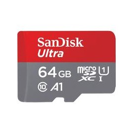 Tarjeta SanDisk Ultra microSDXC de 64GB 120MB/s