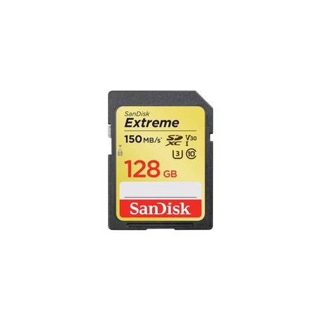 Tarjeta SanDisk Extreme SDXC de 128GB 150MB/s