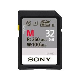 Tarjeta Sony SF-M Series SDHC de 32GB R:260MB/s W:100MB/s