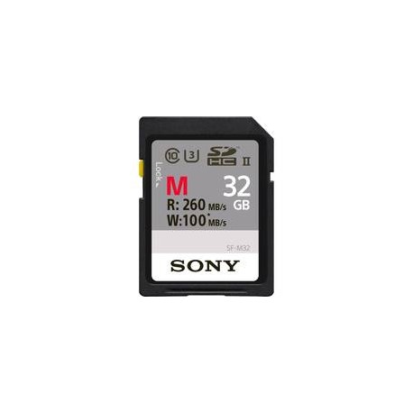 Tarjeta Sony SF-M Series SDHC de 32GB R:260MB/s W:100MB/s