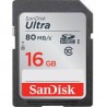 Tarjeta SanDisk Ultra SDHC de 16GB 48MB/s