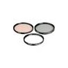 Kit de 3 Filtros Tiffen 77mm Video Essentials DV 77DVVEK