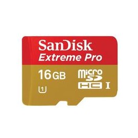 Tarjeta SanDisk Extreme PRO microSDHC de 16GB Class 10
