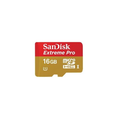 Tarjeta SanDisk Extreme PRO microSDHC de 16GB Class 10