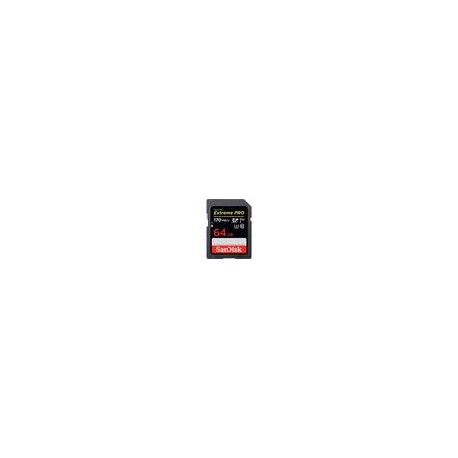 Tarjeta SanDisk Extreme PRO SDXC de 64GB 170MB/s
