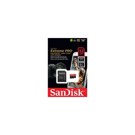 Tarjeta SanDisk Extreme PRO microSDHC de 32GB 100MB/s 667x