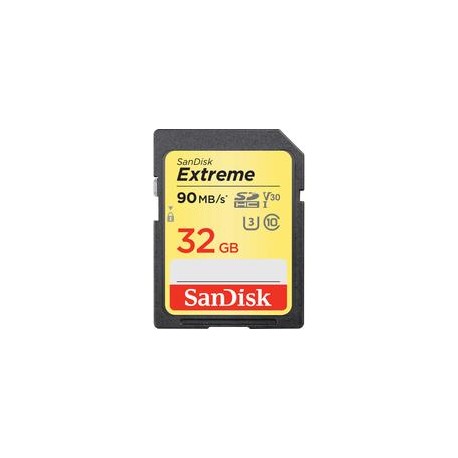Tarjeta SanDisk Extreme SDHC de 32GB 90MB/s