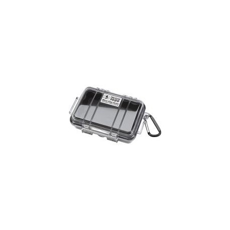 Estuche Pelican 1020 Micro Clear Black