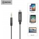 Cable Convertidor Boya BY-K2 3.5mm TRS (male) a Tipo-C  (male)