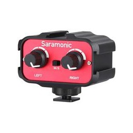Adaptador de Audio Saramonic SR-AX100 3.5mm a XLR para DSLR