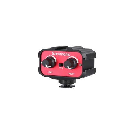 Adaptador de Audio Saramonic SR-AX100 3.5mm a XLR para DSLR