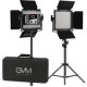 Kit de 2 Lámparas GVM 560AS BICOLOR,Kit de 2 Lámparas GVM 50RS2L RGB,Kit de 2 lámparas Godox SL-60W con Softbox y Estuche,Kit d