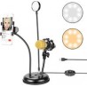 Soporte con Lámpara para Celular Neewer con Filtro Anti-Pop