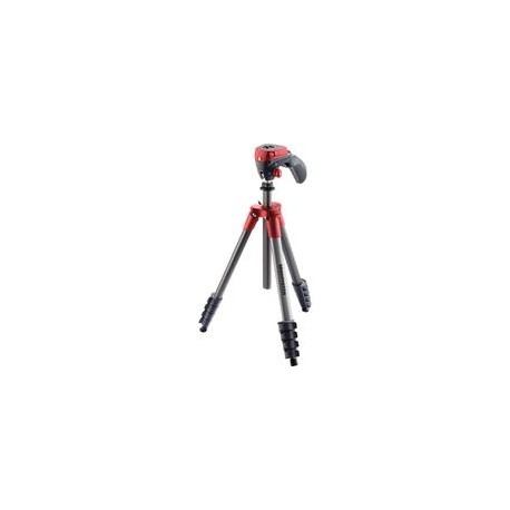 Tripié Manfrotto MKCOMPACTACN-RD Rojo