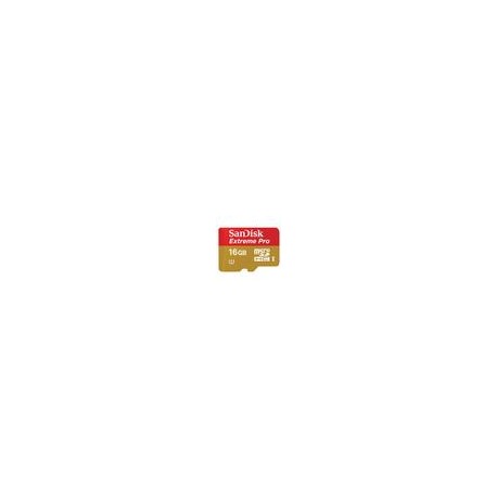 Tarjeta SanDisk Extreme PRO microSDHC de 16GB Class 10