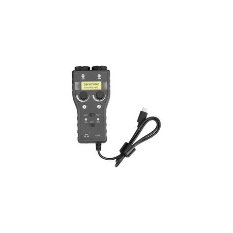 Interfase Saramonic SmartRig+ UC 2 Channel para USB-Type C