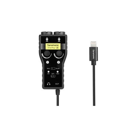Interfase Saramonic SmartRig+ Di 2 Channel para iOS