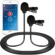 Micrófono Lavalier Dual VidPro XM-DLS para Smartphone