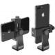 Montura para tripié para Celular Ulanzi U-mount 360 grados,Kit de 2 Lámparas GVM 800D RGB Studio,Sombrilla Plateada con Negro N
