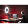 Batería Nikon EN-EL14a,Tripié Manfrotto 504X,Teleprompter con Aro de Luz de 18" Ikan HomeStream HS-Prompter-RL,Taza para Foto,T
