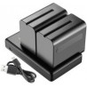 Kit de Cargador Doble y 2 baterías NPF-970 Neewer