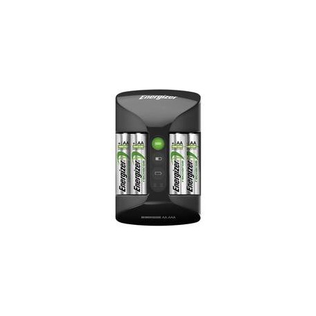 Kit de Cargador y 4 Baterías Recargables Energizer AA y 2 AAA