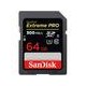 Tarjeta SanDisk Extreme PRO SDXC de 64GB 300MB/s