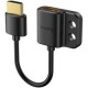 Cable Adaptador SmallRig Ultra-Slim Hembra HDMI Tipo A a Macho HDMI Tipo A
