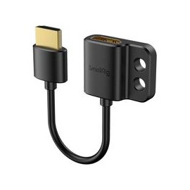 Cable Adaptador SmallRig Ultra-Slim Hembra HDMI Tipo A a Macho HDMI Tipo A