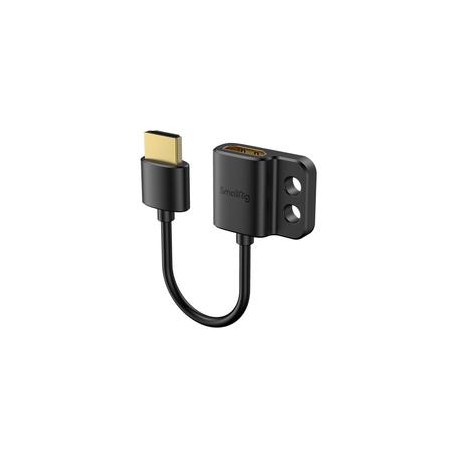 Cable Adaptador SmallRig Ultra-Slim Hembra HDMI Tipo A a Macho HDMI Tipo A