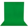 Fondo de Tela Verde Chroma FaithWinning 3 x 3.6m 170 gr