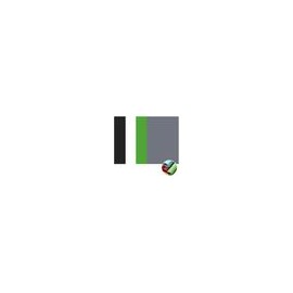 Juego de 4 Rollos de Papel 70x120 cms (Negro, Blanco, Gris, Verde)