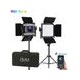 Kit de 2 Lámparas GVM 800D RGB Studio