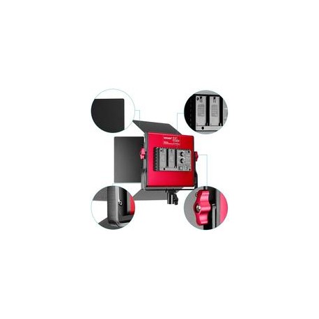 Kit de 2 Lámparas Neewer RED LED-NL660 LED Bicolor con Pedestales