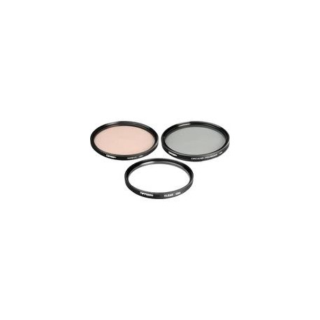Kit de 3 Filtros Tiffen 77mm Video Essentials DV 77DVVEK