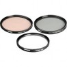 Kit de 3 Filtros Tiffen 77mm Video Essentials DV 77DVVEK
