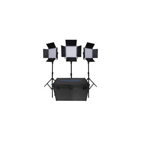 Kit de 3 Lámparas Dracast LED1000 Kala Bi-Color DRLK3KALA1000B
