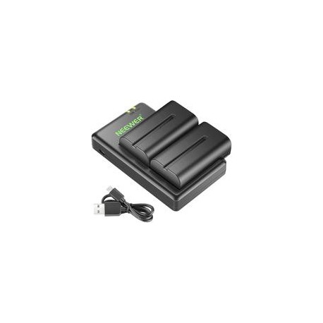 Kit de Cargador Neewer USB  y 2 baterías NP-F550 Neewer