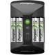 Kit de Cargador y 4 Baterías Recargables Energizer AA y 2 AAA