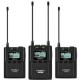 Kit Dual Lavalier inalámbrico Comica CVM-WM200(A)